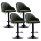 Modern Home Leather Barstool Swivel Adjustable Height Stools