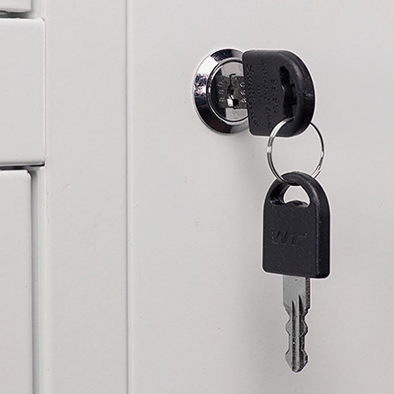 Gabinete de metal moderno Archivo de color sólido para la oficina en casa