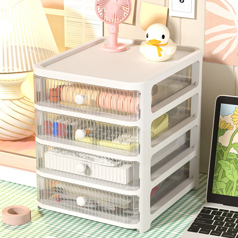 Modern File Cabinet Acrylic with Drawers Filing Cabinet for Home or Office Clearhalo 'Filing Cabinets' 'filling_cabinets' 'furn' 'furn_filling_cabinets' 'Furniture' 'Office Furniture' 5884294