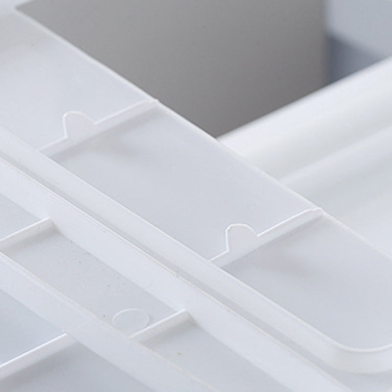 Plástico de gabinete moderno con cajones que archivan para la oficina en casa