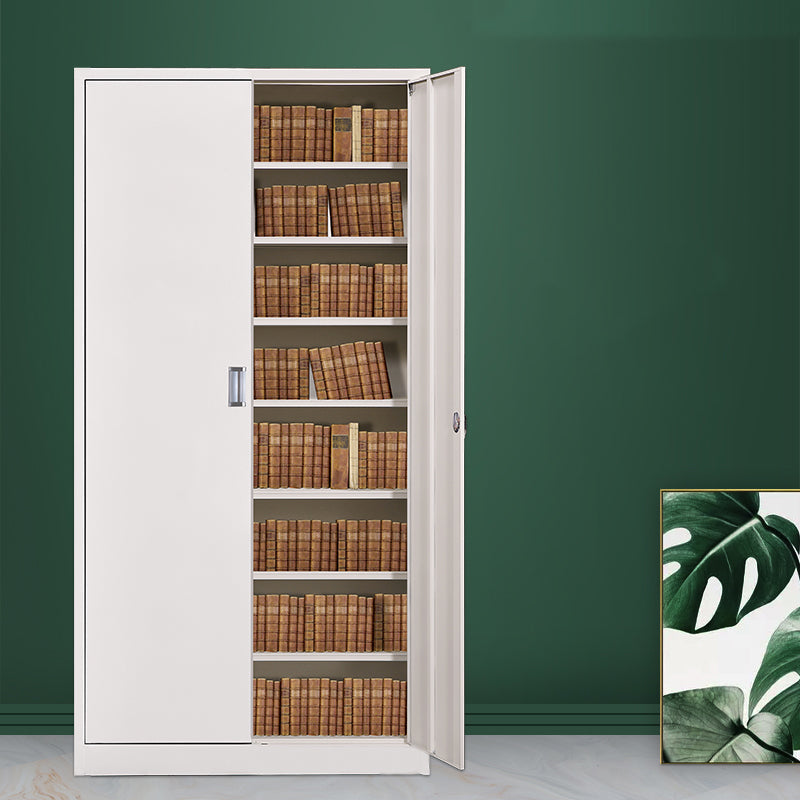 Zeitgenössische Dateischränke Metallrahmen Durchserfarbhöre mit Schlüsselschlos