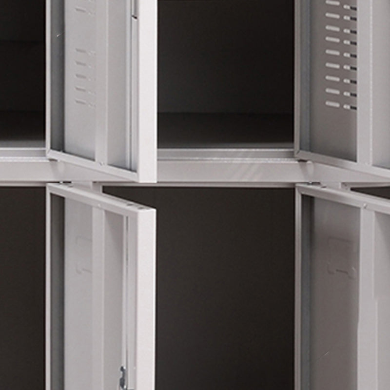 Zeitgenössische Dateischränke Metallrahmen Durchserfarbhöre mit Schlüsselschlos