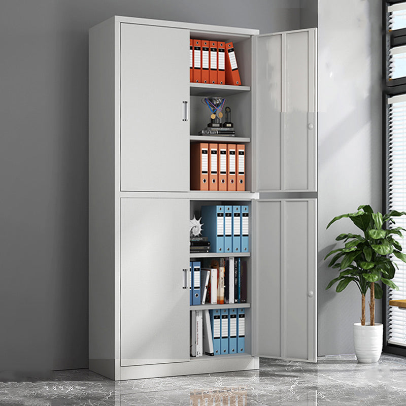Contemporary File Cabinets Metal Frame Solid Color Fireproof Vertical File Cabinet Office Clearhalo 'Filing Cabinets' 'filling_cabinets' 'furn' 'furn_filling_cabinets' 'Furniture' 'Office Furniture' 5884650