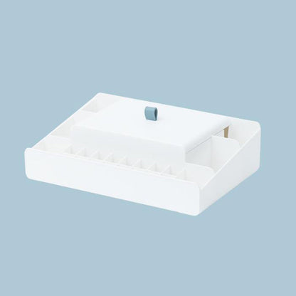 Gabinete moderno acrílico con cajones archivadores para el hogar u oficina