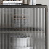 35"H Display Cabinet Glass Door Storage Cabinet for Living Room Clearhalo 'Display & China Cabinets' 'display_china_cabinets' 'furn' 'furn_display_china_cabinets' 'Furniture' 'Kitchen & Dining Furniture' 5884949