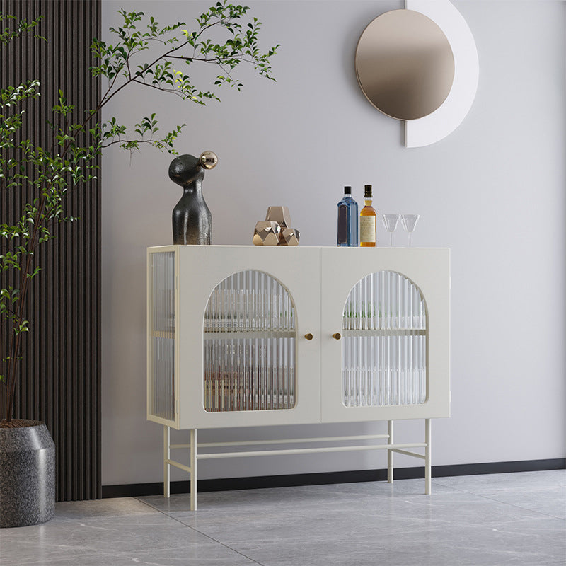 リビングルーム用のモダンなディスプレイキャビネットガラスドアストレージキャビネット