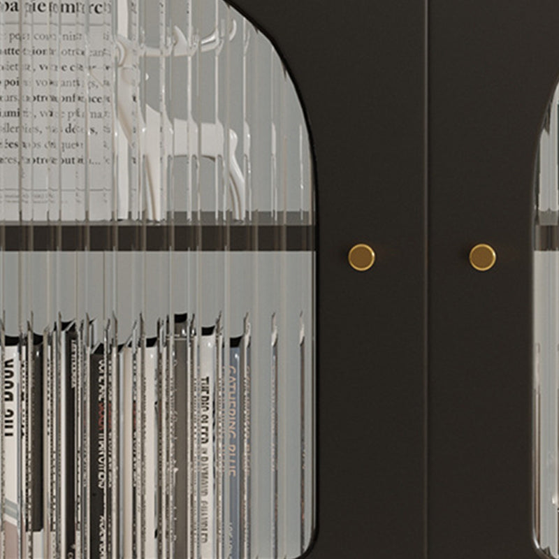 リビングルーム用のモダンなディスプレイキャビネットガラスドアストレージキャビネット