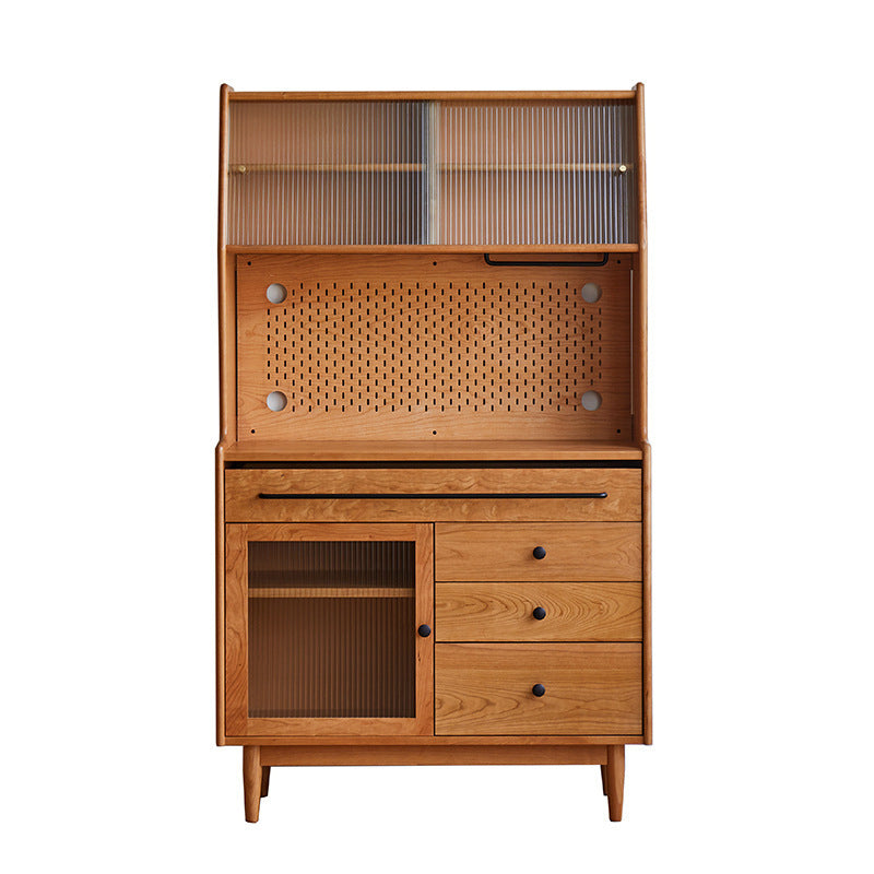 69 "H hokkast moderne glazen deur dineren hok voor keuken