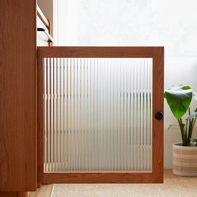 69 "H hokkast moderne glazen deur dineren hok voor keuken