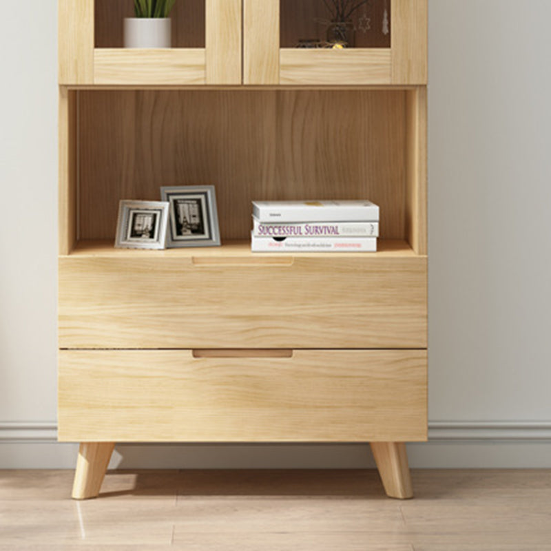 12 "breed dineren hok moderne dennen 2-deurs hokkast voor eetkamer