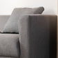 Linen Sofa Tuxedo Arm Tight Back 23.62" Wide Sofa for 3 people Clearhalo 'furn' 'furn_sofas' 'Furniture' 'Living Room Furniture' 'Sofa' 'sofas' 5889012