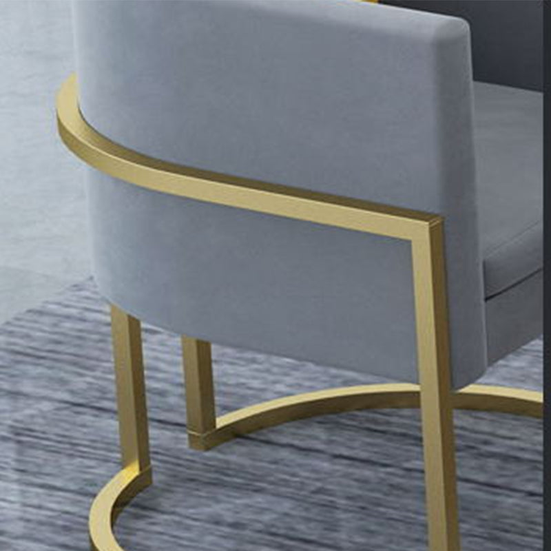 Smoking -Arm -Sofa 24,80 "W x 28,35" H Velvet Sofa Standard -Sofa