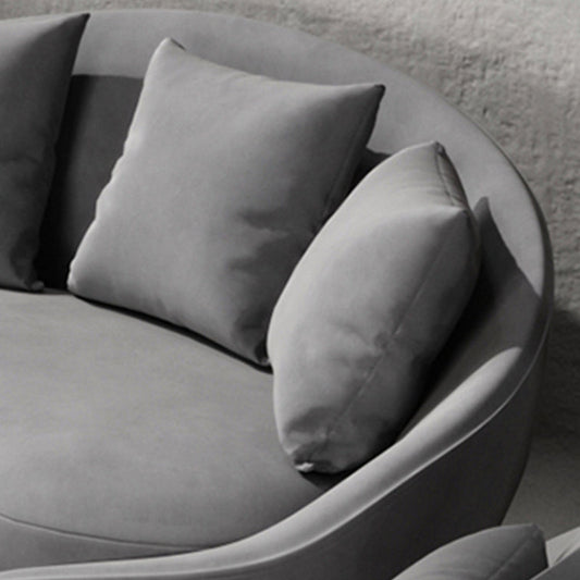 Gefällt mir Armsofa Samtkrümmungssofa für Wohnzimmer, Wohnung