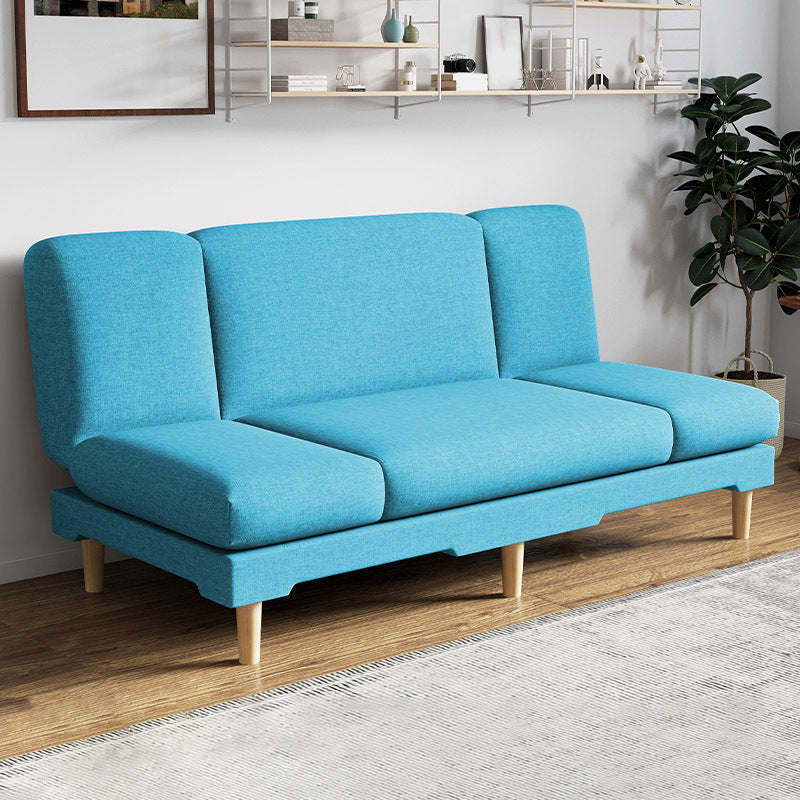 Fabric Modern Tight Back Sofa 31.49" High Armless Sofa for Living Room