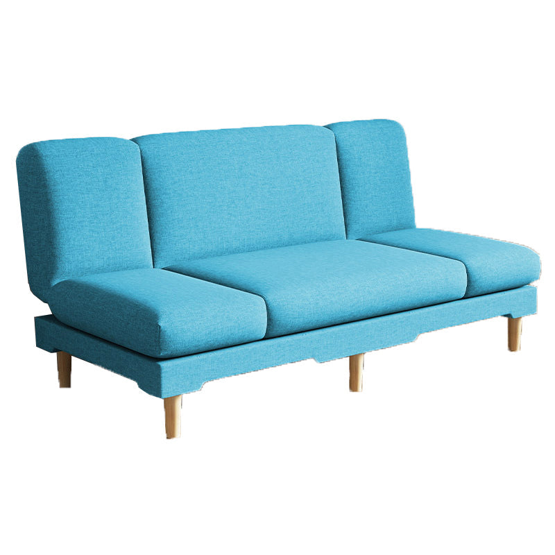 Fabric Modern Tight Back Sofa 31.49" High Armless Sofa for Living Room