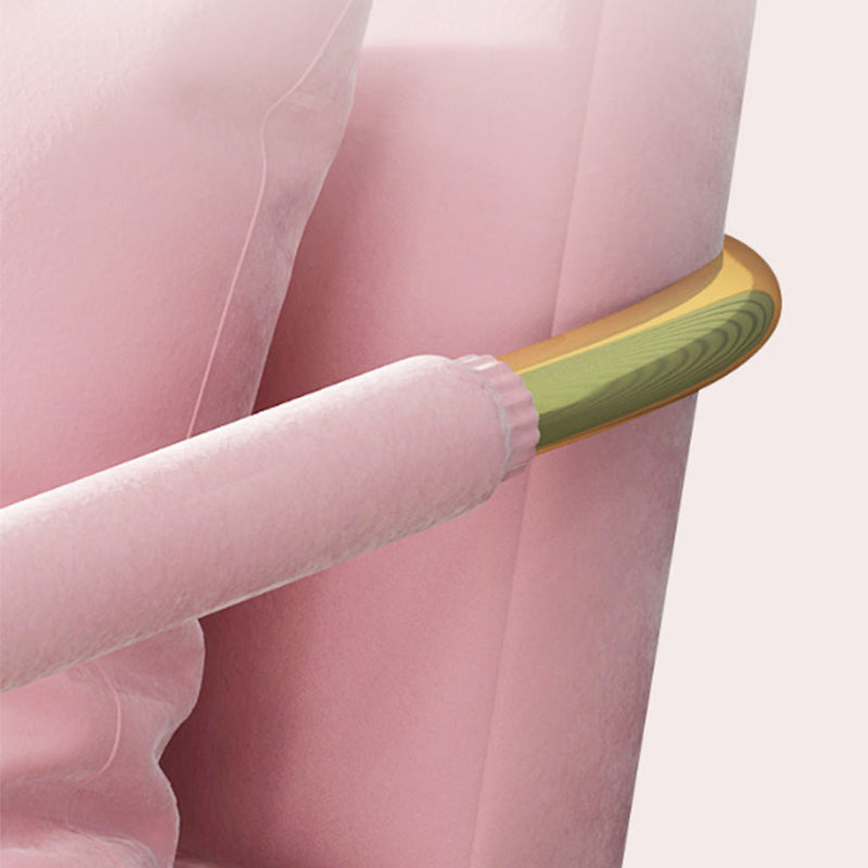 Canapé en velours avec 3 oreillers bras carré pour le salon 3 places