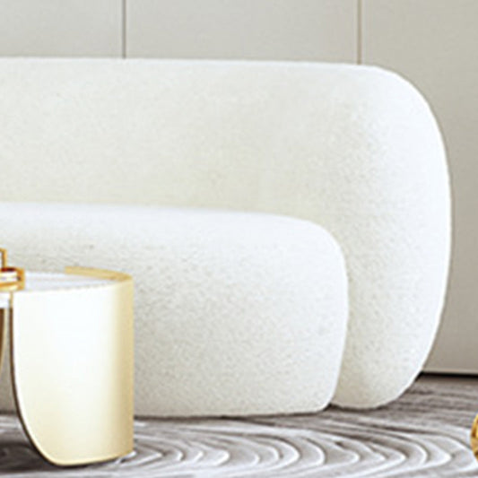 Eingeborener Armsofa in weißem modernen Stil Sofa 28,32 Zoll hoch