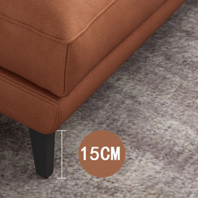 Eigentijdse kussen toparmen sectioneel met kussen terug 4-zits