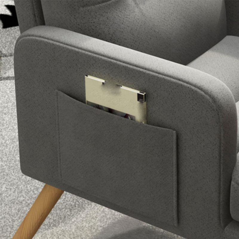 Contemporary Bonded Leather Arms Included Basic Four Leg Accent Chair Clearhalo 'Accent Chairs' 'accent_chairs' 'Chairs & Seating' 'furn' 'furn_accent_chairs' 'Furniture' 'Living Room Furniture' 5889424