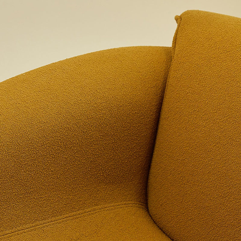 28.35 "幅のスカンジナビアスタイルのシングルソファチェアポリエステルアームチェアベッドルーム用