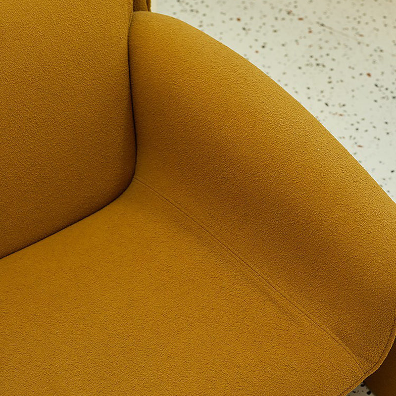 28.35 "幅のスカンジナビアスタイルのシングルソファチェアポリエステルアームチェアベッドルーム用