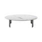 Table basse ovale en ardoise Glam pour salon