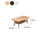 17.72" Tall Scandinavian Style Coffee Cocktail Table Wooden Coffee Table Clearhalo 'Coffee & Accent Tables' 'Coffee Tables' 'coffee_tables' 'furn' 'furn_coffee_tables' 'Furniture' 'Living Room Furniture' 5889691