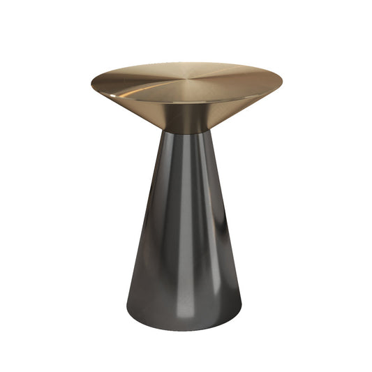 Tabella dell'estremità laterale in metallo Tavolo da estremità laterale minimalista per soggiorno