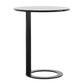 Minimalist Metal Side End Table Pedestal Side End Table for Bedroom