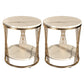 Modern Round Side Table Minimalist Slate Sofa Corner Table with Storage Gold 2 Clearhalo 'Coffee & Accent Tables' 'End & Side Tables' 'end_side_tables' 'furn' 'furn_end_side_tables' 'Furniture' 'Living Room Furniture' 5889946
