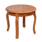 Traditional Round Side Table Minimalist Wood Sofa Corner Table