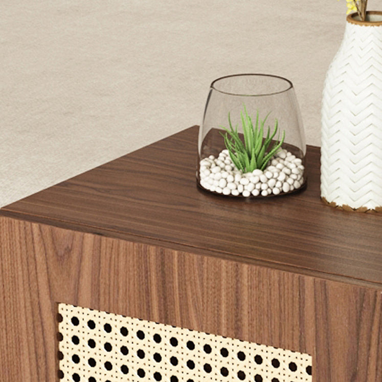 Massive Holz am Nachtkabine Kiefernkiefern Türen mit modernen Nachttisch enthalten