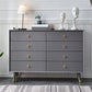 Classic Glam 15.7" W Dresser Soft-Close Drawers Storage Chest