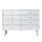 Classic Glam 15.7" W Dresser Soft-Close Drawers Storage Chest