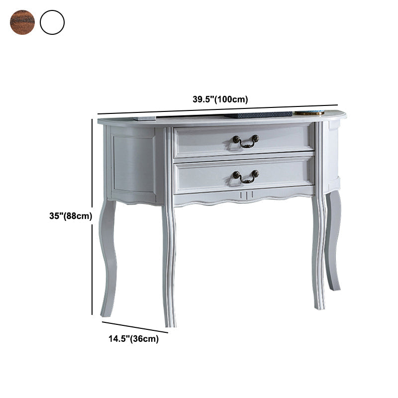 Tabella della console moderna della metà del secolo da 14 "W TABELLO DI SOLO DELLA CONSOLA MOUMA