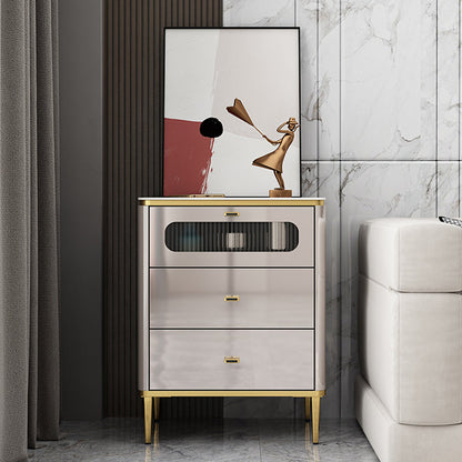 Eigentijdse opslagkist verticale opbergkast dressoir 15.7 "breed