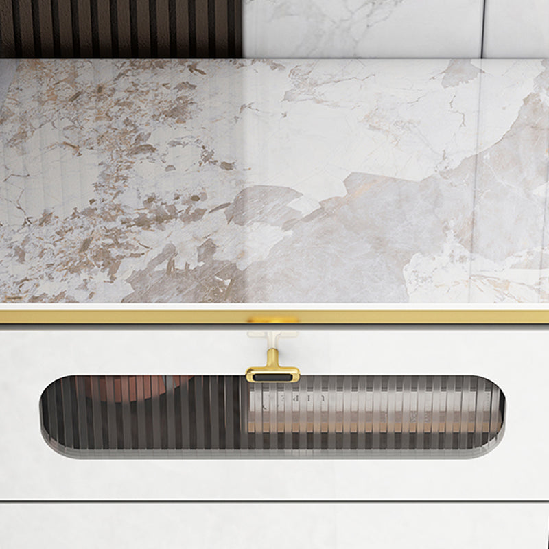 Eigentijdse opslagkist verticale opbergkast dressoir 15.7 "breed