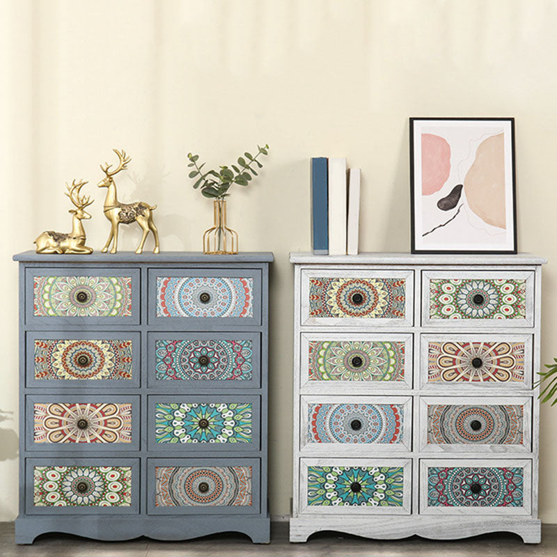 11,81-inch breedte opbergkist traditioneel massief houtsaler