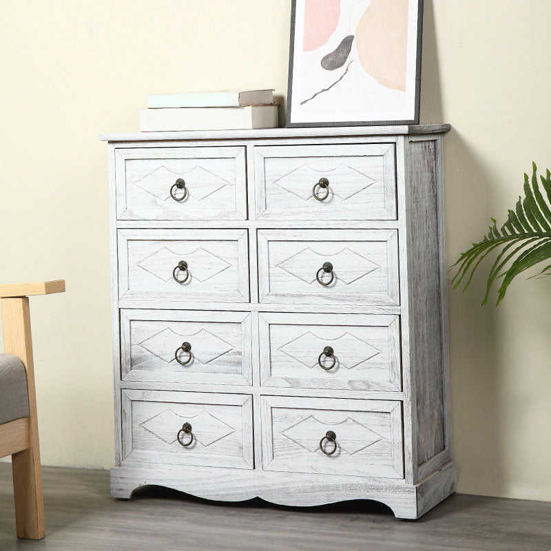 11,81-inch breedte opbergkist traditioneel massief houtsaler