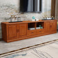 Console TV in legno massiccio tradizionale Open Car stoccaggio TV con mobile