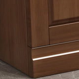 Console TV in legno massiccio tradizionale Open Car stoccaggio TV con mobile