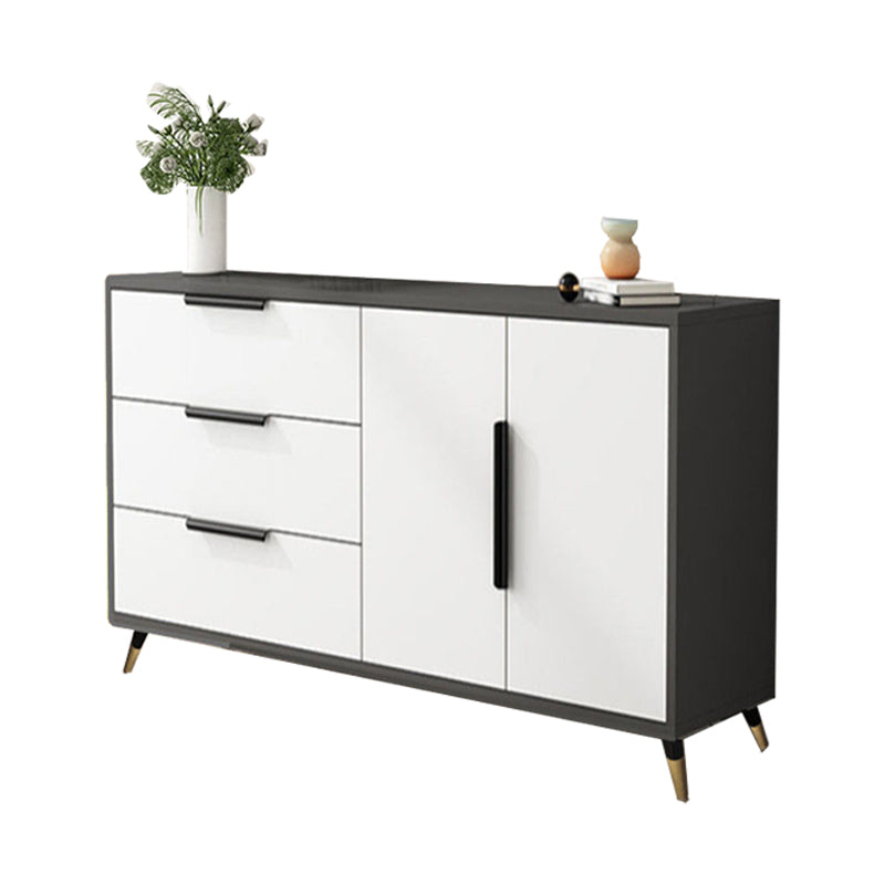 MODERNO MEDIA TV in legno Stand 16 "W x 27,5" H Stand TV di archiviazione chiuso con mobile