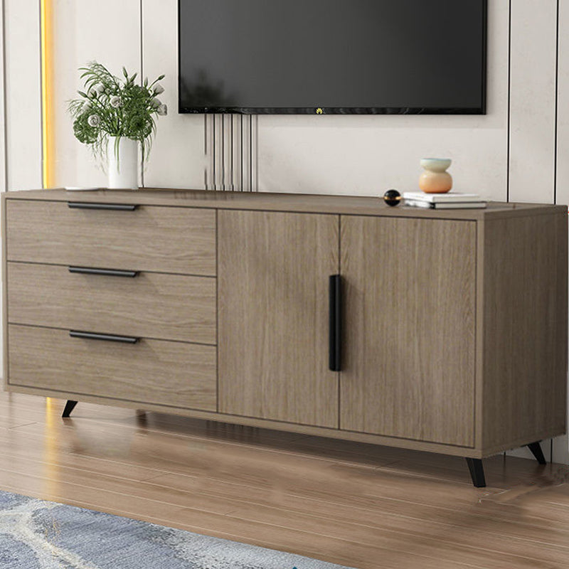 MODERNO MEDIA TV in legno Stand 16 "W x 27,5" H Stand TV di archiviazione chiuso con mobile