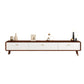 Solid Wood 13.78" H TV Stand Nordic 2 Drawers TV Stand Console Clearhalo 'furn' 'furn_tv_stands_entertainment_centers' 'Furniture' 'Living Room Furniture' 'TV Stands & Entertainment Centers' 'TV Stands & Media Storage Furniture' 'tv_stands_entertainment_centers' 5890968