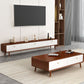 Solid Wood 13.78" H TV Stand Nordic 2 Drawers TV Stand Console Clearhalo 'furn' 'furn_tv_stands_entertainment_centers' 'Furniture' 'Living Room Furniture' 'TV Stands & Entertainment Centers' 'TV Stands & Media Storage Furniture' 'tv_stands_entertainment_centers' 5890973