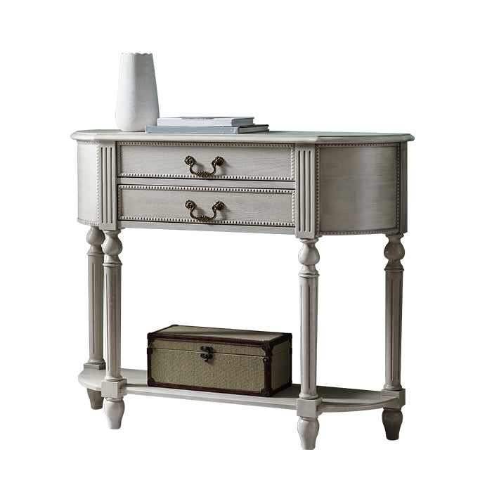 Console moderna da 11 "W Mid-secolo Tabella di divano console a 2 disegni