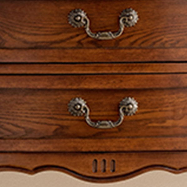 Console moderna di metà secolo Tavolo da divano di divani in legno massiccio