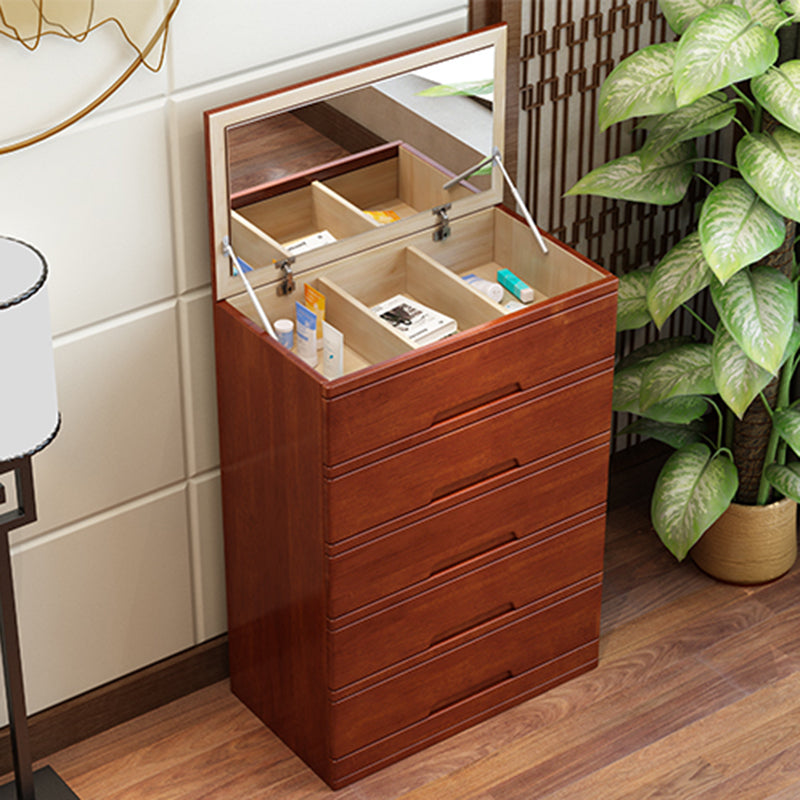 Moderne rechthoekige kastgroeven houten zijkast met lade