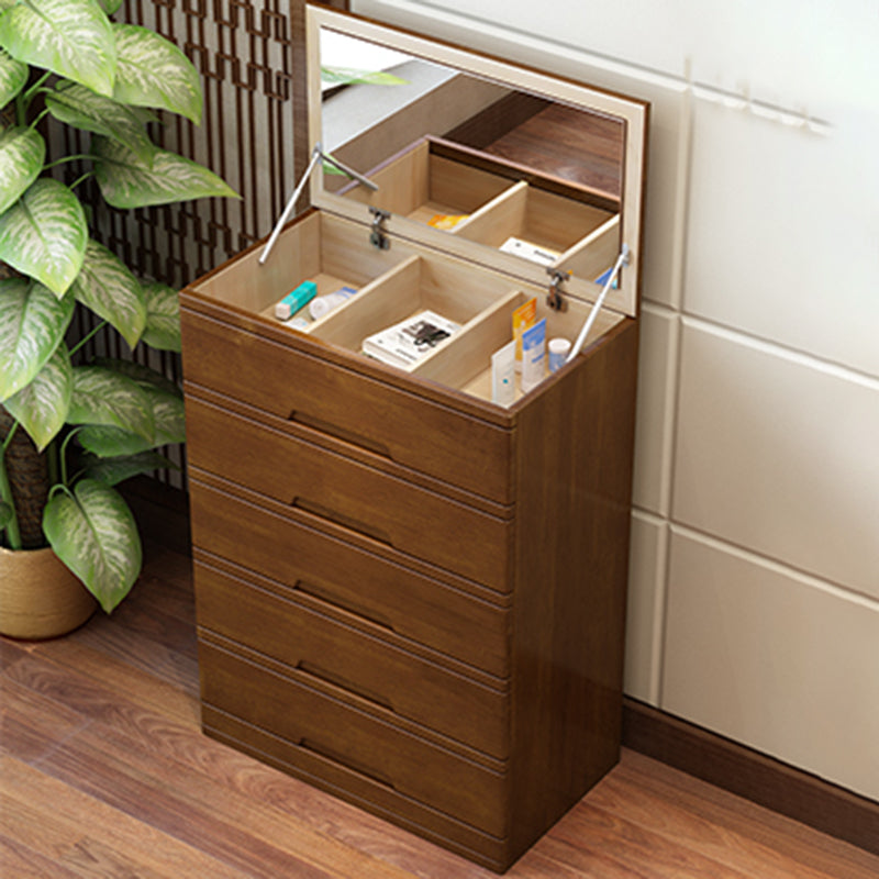 Moderne rechthoekige kastgroeven houten zijkast met lade