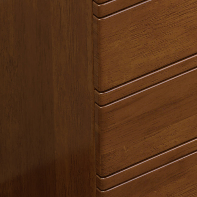 Moderne rechthoekige kastgroeven houten zijkast met lade